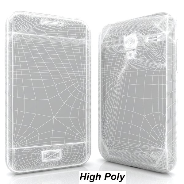 samsung galaxy ace g 3d max - Samsung Galaxy Ace Plus by 3d_mix models